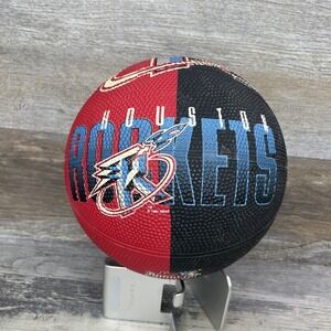 1994 NBA Endorsed Spalding Houston Rockets Gameball Basketball Size 3 Deflated